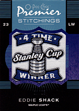 2007-2008 OPC Premier Stitchings PS-ES Eddie Shack