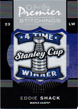 2007-2008 OPC Premier Stitchings PS-ES Eddie Shack