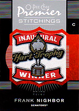 2007-2008 OPC Premier Stitchings PS-FN Frank Nighbor
