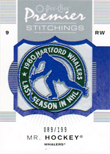 2007-2008 OPC Premier Stitchings PS-GH Gordie Howe