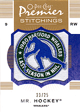 2007-2008 OPC Premier Stitchings PS-GH Gordie Howe