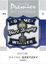 2007-2008 OPC Premier Stitchings PS-GR Wayne Gretzky