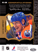 2007-2008 OPC Premier Stitchings PS-GR Wayne Gretzky