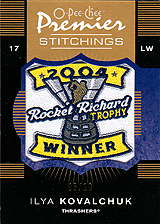 2007-2008 OPC Premier Stitchings PS-IK Ilya Kovalchuk