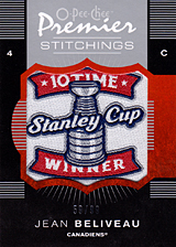 2007-2008 OPC Premier Stitchings PS-JB Jean Beliveau