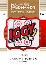 2007-2008 OPC Premier Stitchings PS-JI Jarome Iginla