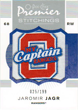 2007-2008 OPC Premier Stitchings PS-JJ Jaromir Jagr