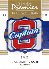 2007-2008 OPC Premier Stitchings PS-JJ Jaromir Jagr