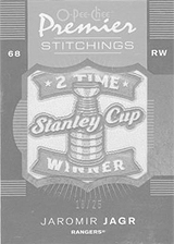 2007-2008 OPC Premier Stitchings PS-JJ Jaromir Jagr