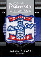 2007-2008 OPC Premier Stitchings PS-JJ Jaromir Jagr