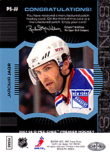2007-2008 OPC Premier Stitchings PS-JJ Jaromir Jagr