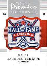 2007-2008 OPC Premier Stitchings PS-JL Jacques Lemaire