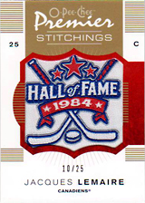 2007-2008 OPC Premier Stitchings PS-JL Jacques Lemaire