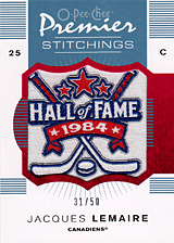 2007-2008 OPC Premier Stitchings PS-JL Jacques Lemaire