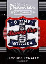2007-2008 OPC Premier Stitchings PS-JL Jacques Lemaire
