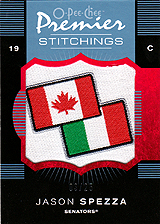 2007-2008 OPC Premier Stitchings PS-JS Jason Spezza