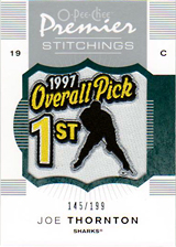 2007-2008 OPC Premier Stitchings PS-JT Joe Thornton