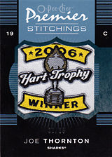 2007-2008 OPC Premier Stitchings PS-JT Joe Thornton