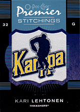 2007-2008 OPC Premier Stitchings PS-KL Kari Lehtonen
