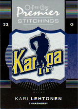 2007-2008 OPC Premier Stitchings PS-KL Kari Lehtonen