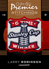 2007-2008 OPC Premier Stitchings PS-LR Larry Robinson