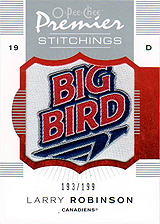 2007-2008 OPC Premier Stitchings PS-LR Larry Robinson