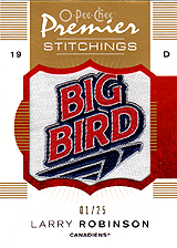 2007-2008 OPC Premier Stitchings PS-LR Larry Robinson