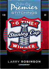2007-2008 OPC Premier Stitchings PS-LR Larry Robinson