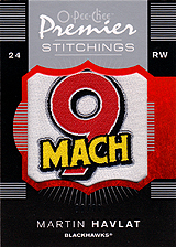 2007-2008 OPC Premier Stitchings PS-MH Martin Havlat