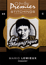 2007-2008 OPC Premier Stitchings PS-ML Mario Lemieux