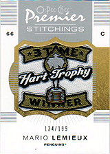 2007-2008 OPC Premier Stitchings PS-ML Mario Lemieux