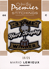 2007-2008 OPC Premier Stitchings PS-ML Mario Lemieux