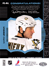 2007-2008 OPC Premier Stitchings PS-ML Mario Lemieux