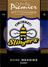2007-2008 OPC Premier Stitchings PS-MM Mark Messier
