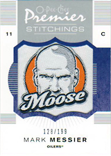 2007-2008 OPC Premier Stitchings PS-MM Mark Messier