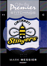 2007-2008 OPC Premier Stitchings PS-MM Mark Messier