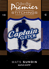2007-2008 OPC Premier Stitchings PS-MS Mats Sundin