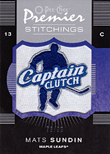 2007-2008 OPC Premier Stitchings PS-MS Mats Sundin