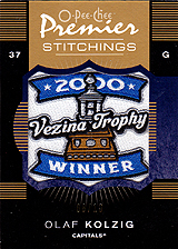 2007-2008 OPC Premier Stitchings PS-OK Olaf Kolzig
