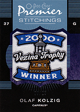 2007-2008 OPC Premier Stitchings PS-OK Olaf Kolzig