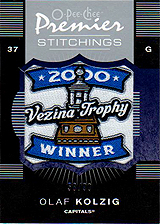 2007-2008 OPC Premier Stitchings PS-OK Olaf Kolzig