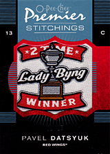 2007-2008 OPC Premier Stitchings PS-PD Pavel Datsyuk