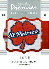 2007-2008 OPC Premier Stitchings PS-PR Patrick Roy