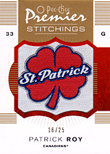 2007-2008 OPC Premier Stitchings PS-PR Patrick Roy