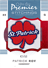 2007-2008 OPC Premier Stitchings PS-PR Patrick Roy