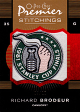 2007-2008 OPC Premier Stitchings PS-RB Richard Brodeur