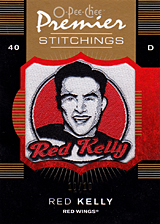 2007-2008 OPC Premier Stitchings PS-RK Red Kelly