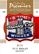 2007-2008 OPC Premier Stitchings PS-RK Red Kelly