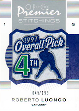 2007-2008 OPC Premier Stitchings PS-RL Roberto Luongo