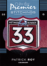 2007-2008 OPC Premier Stitchings PS-RO Patrick Roy